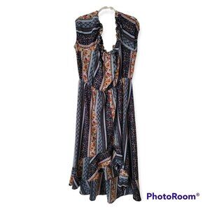 Rue 21 Plus  Multicolor Print High Low Dress Size 4XL
